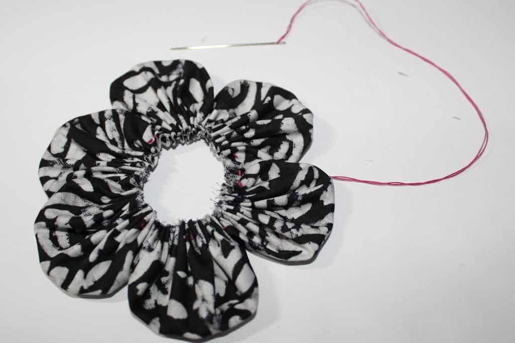 6 petals for the wrist pincushion