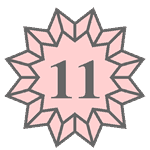my logo with number 11