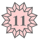 my logo with number 11