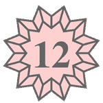 my logo with number 12