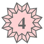 My logo with number 4