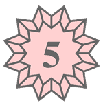 My logo with number 5