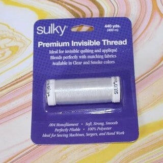 Premium invisible thread