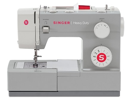 SINGER 4411 Heavy Duty Sewing Machine with Metal Frame and Stainless Steel Bedplate