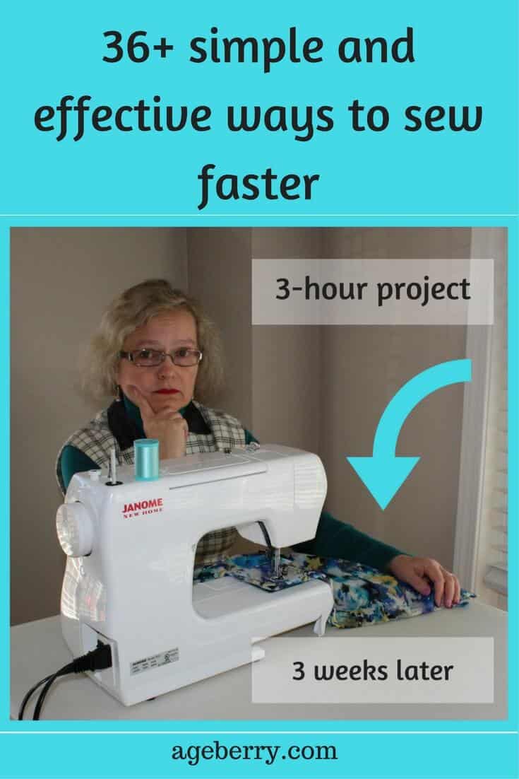 36+ simple and effective ways to sew faster Here we sew again