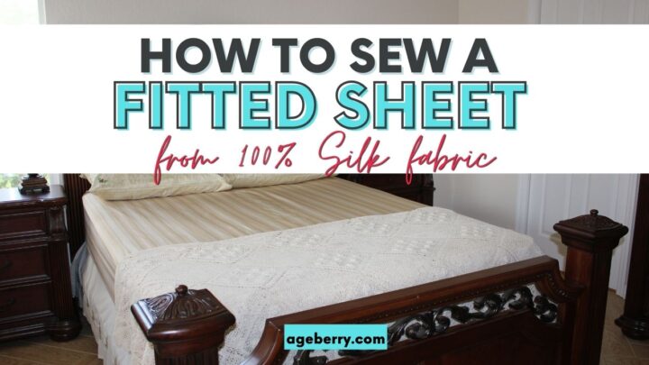 How to sew a fitted sheet (from 100% silk fabric