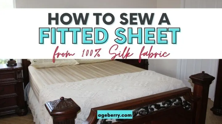 How to sew a fitted sheet (from 100% silk fabric