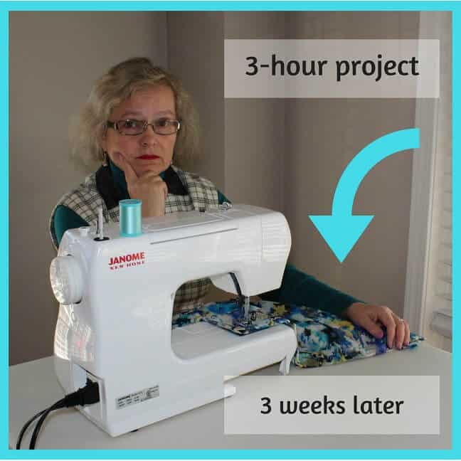 how to sew faster