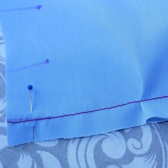 sewing without basting