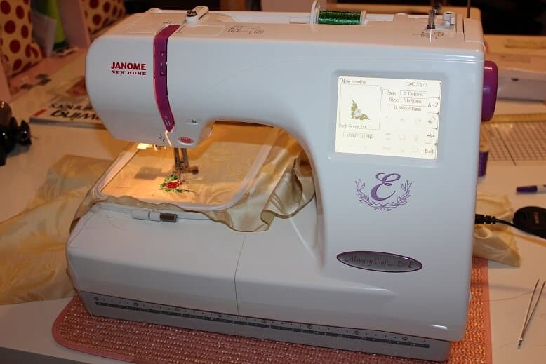 Janome embroidery machine