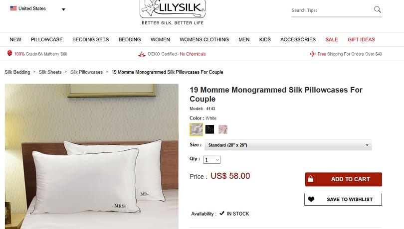 Mr silk pillowcase hotsell