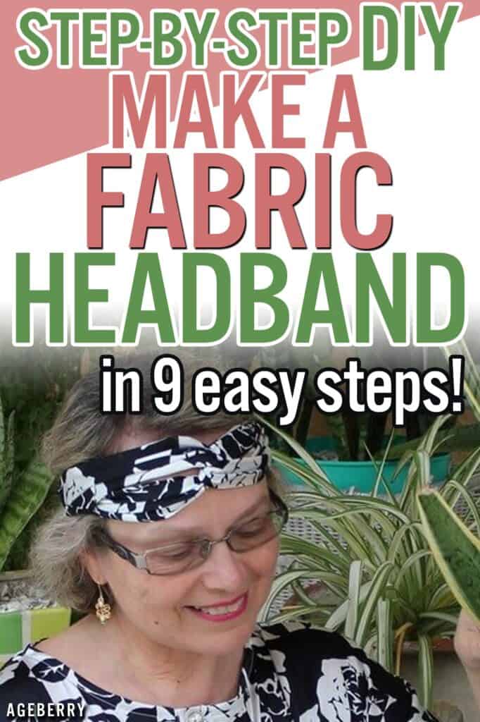 How to sew a simple headband DIY