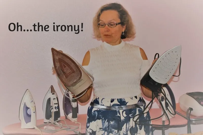 Sewing On My Kitchen Table: Choosing a New Iron - Review