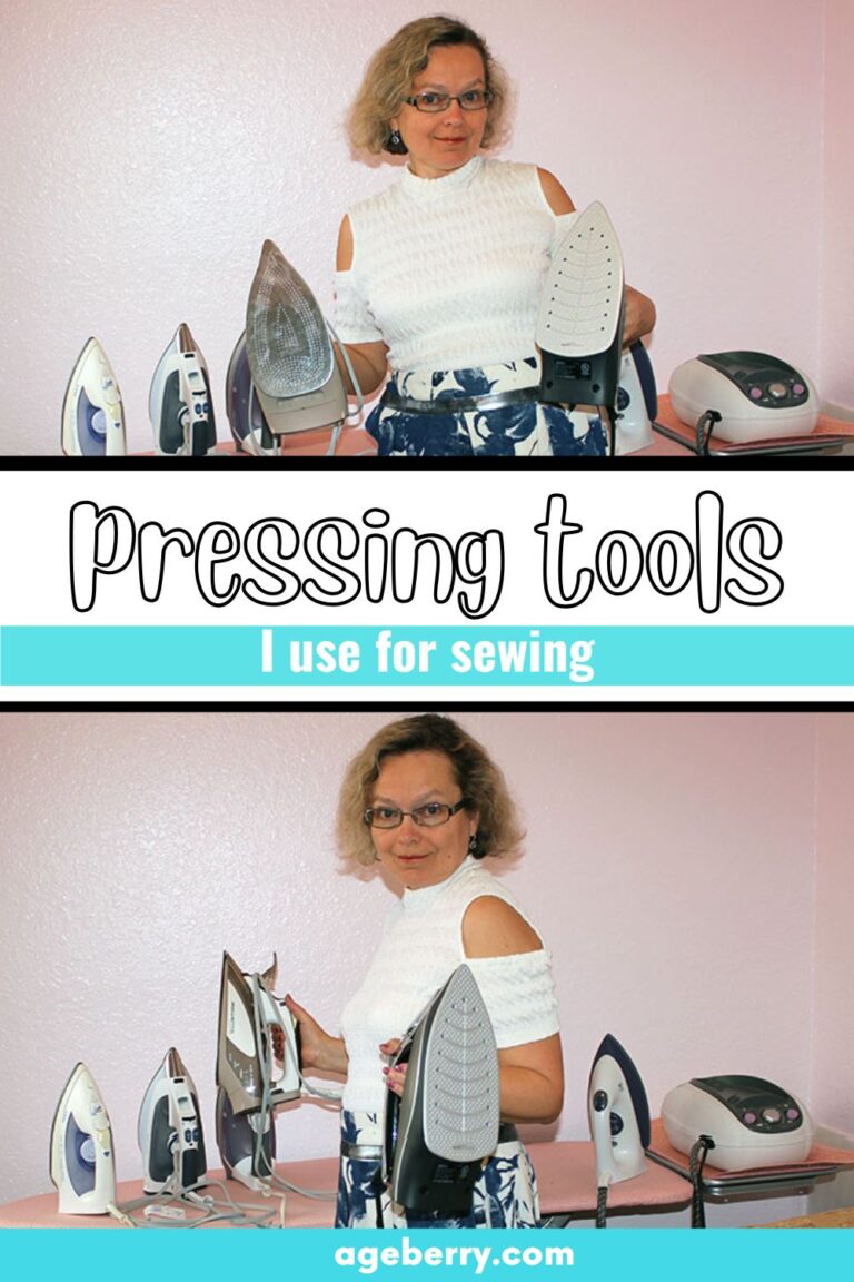 Pressing tools I use for sewing
