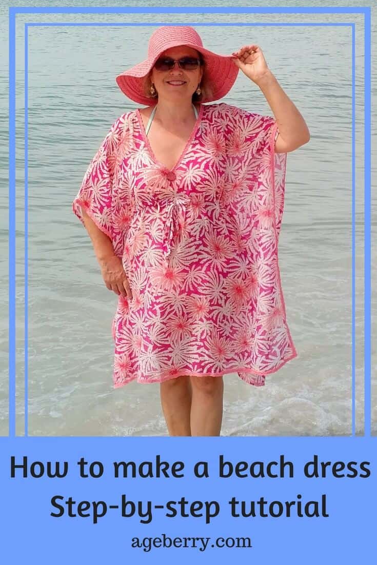 Free sewing patterns how to make a beach dress Ageberry helping you