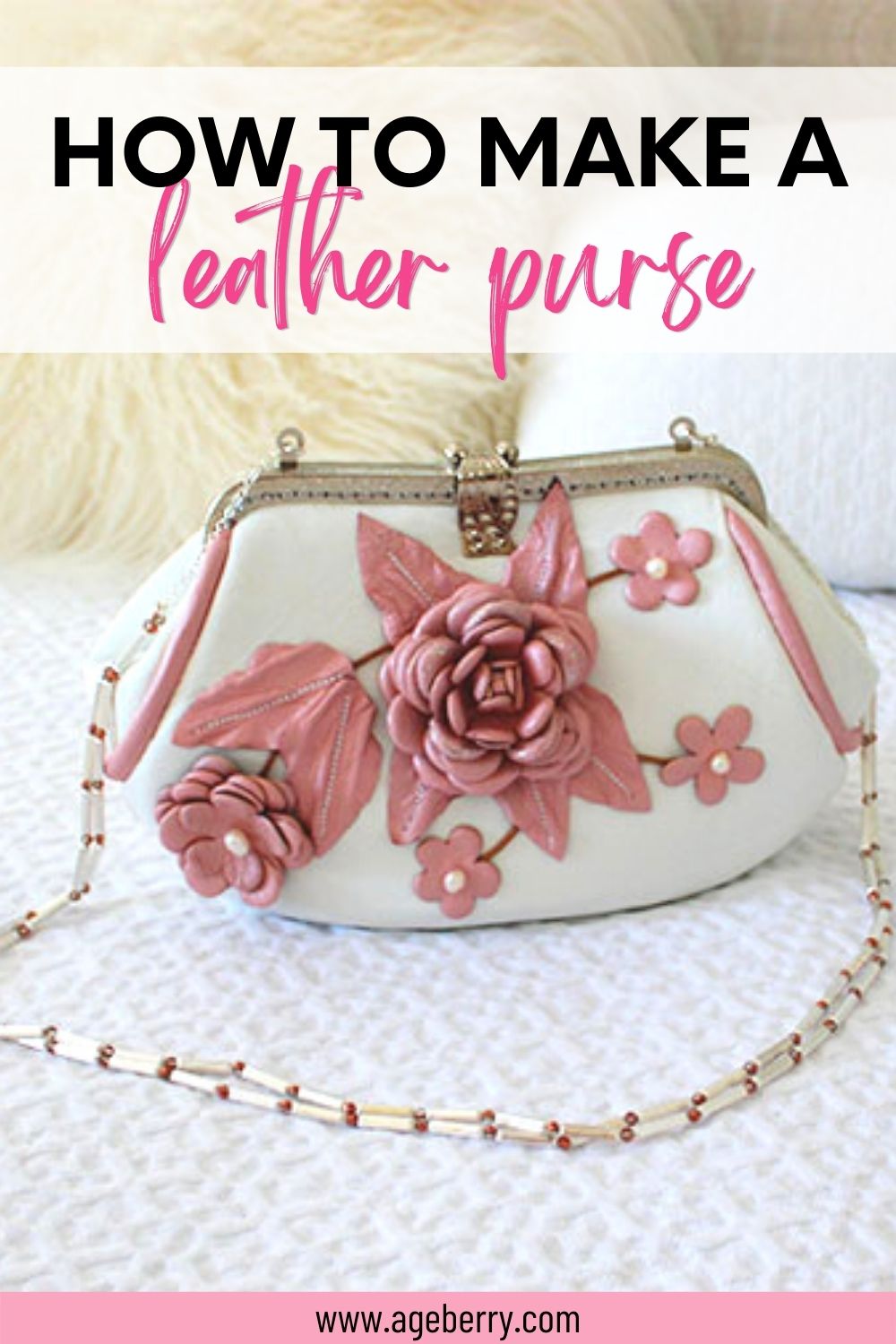 how to make a leather purse