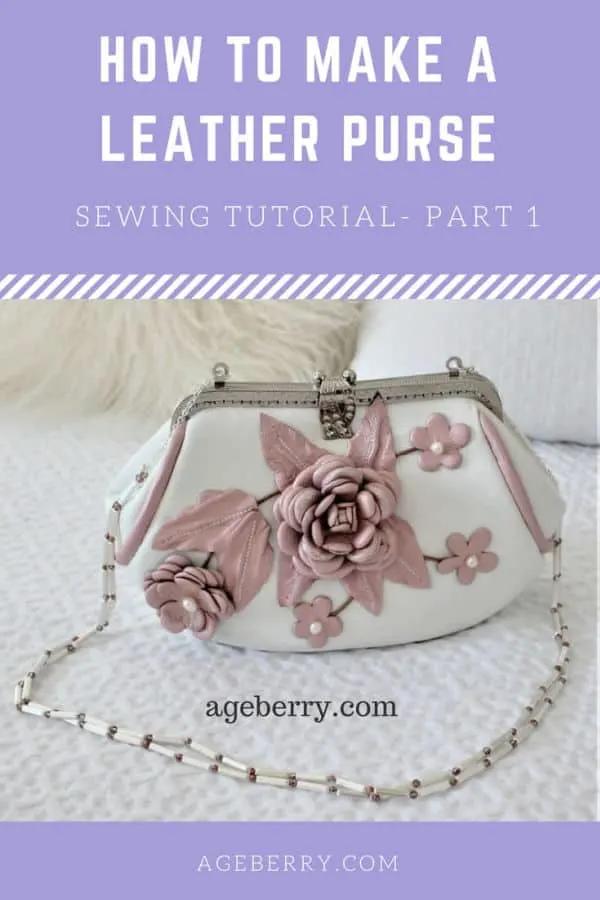 How to make a leather purse