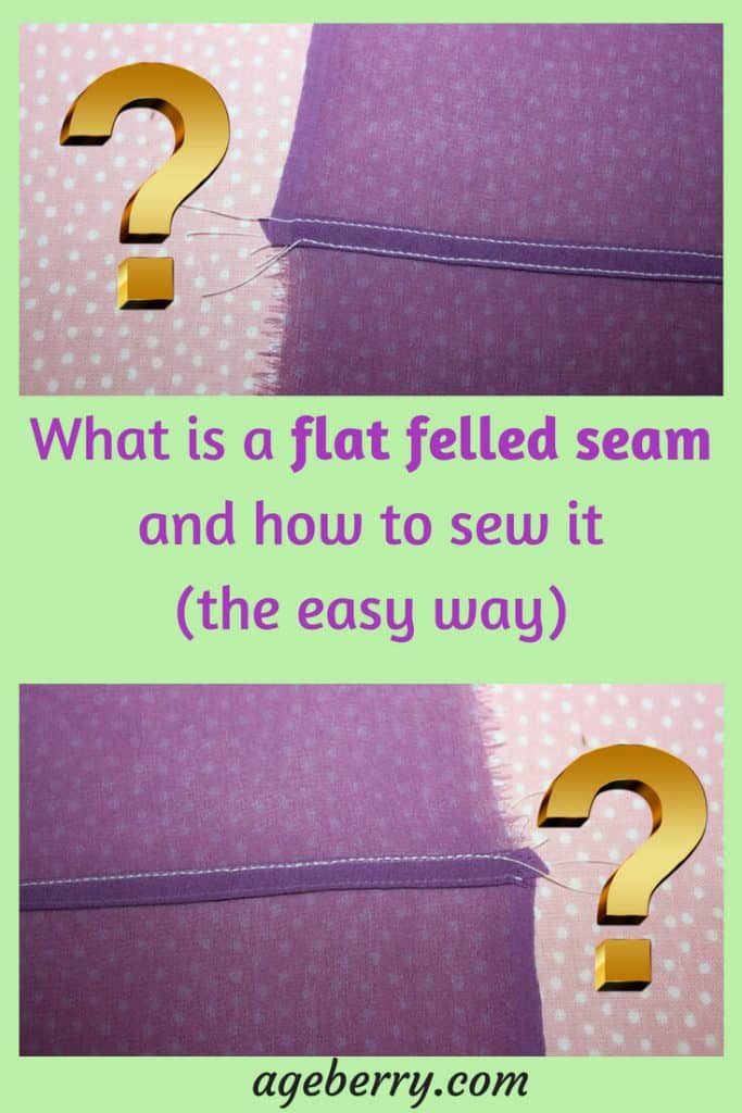 What is a flat felled seam and how to sew it. Sewing tips, sewing technique, how to sew flat felled seams, sewing pure silk fabric, flat felled seams for chiffon #sewingtutorial #sewingforbeginners #beginnersewing #sewingtips