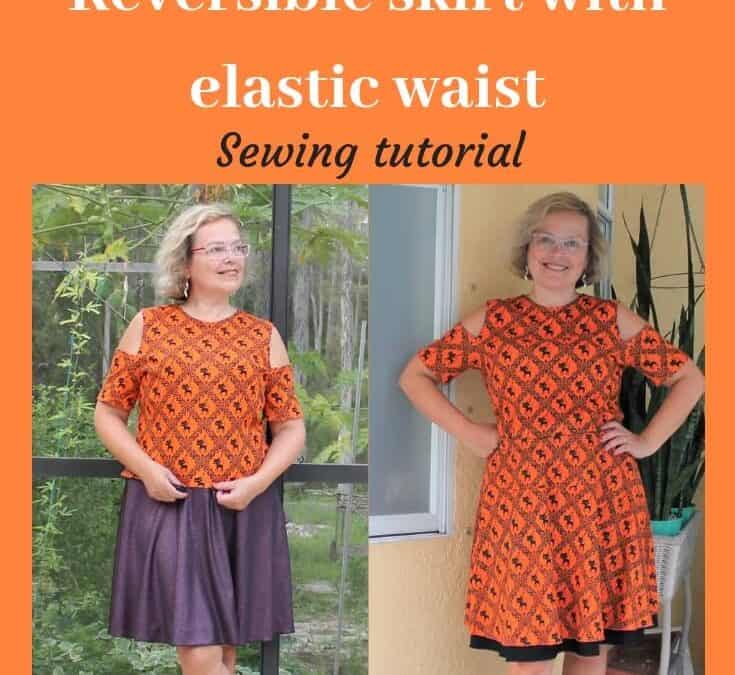 Easy sewing projects: how to sew a skirt