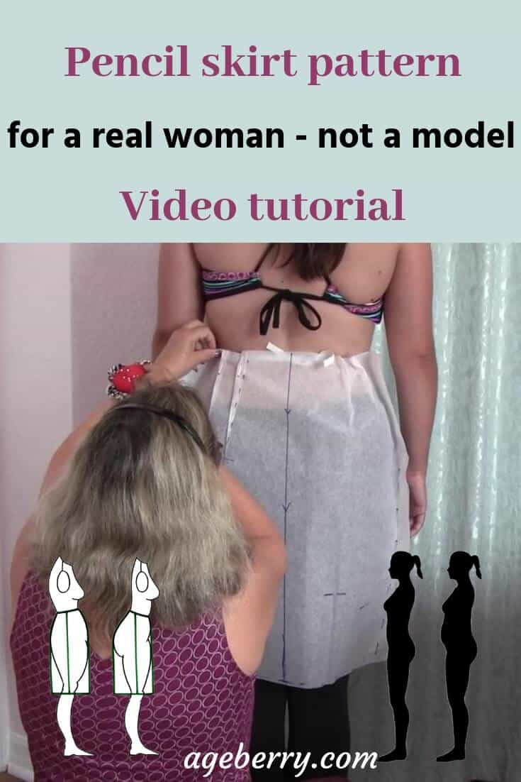 If you want to learn how to sew a pencil skirt with zipper start with basic skirt pattern drafting. In this skirt cutting tutorial I will show you draping method of pattern making. Learn how to cut and sew a skirt and check out my video on how to sew a pencil skirt youtube.