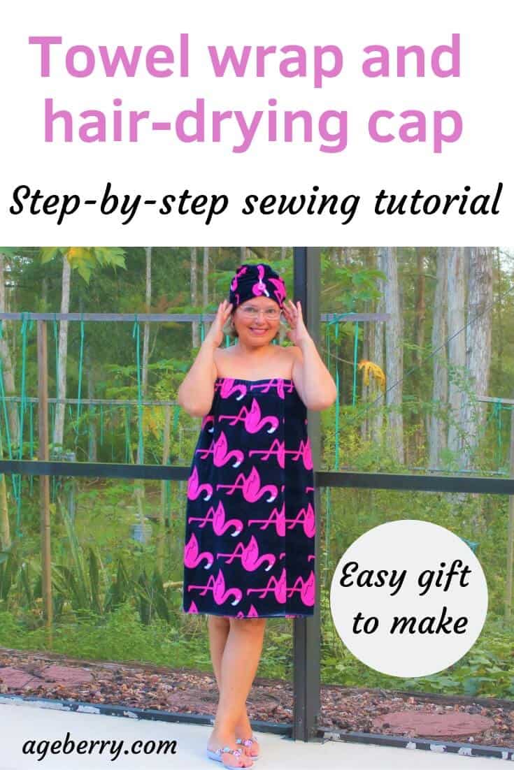 how to sew a shower cap