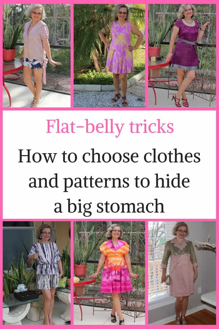 dress to hide tummy