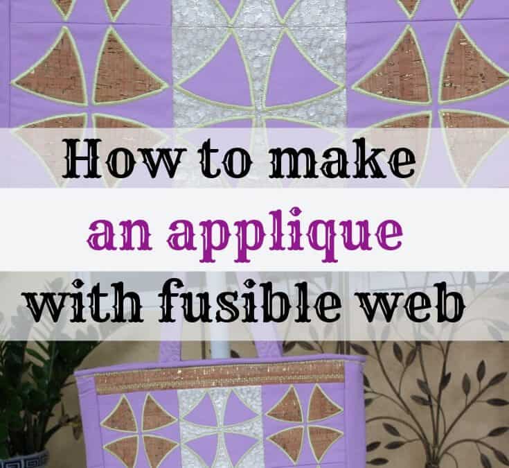 How to use fusible interfacing for applique