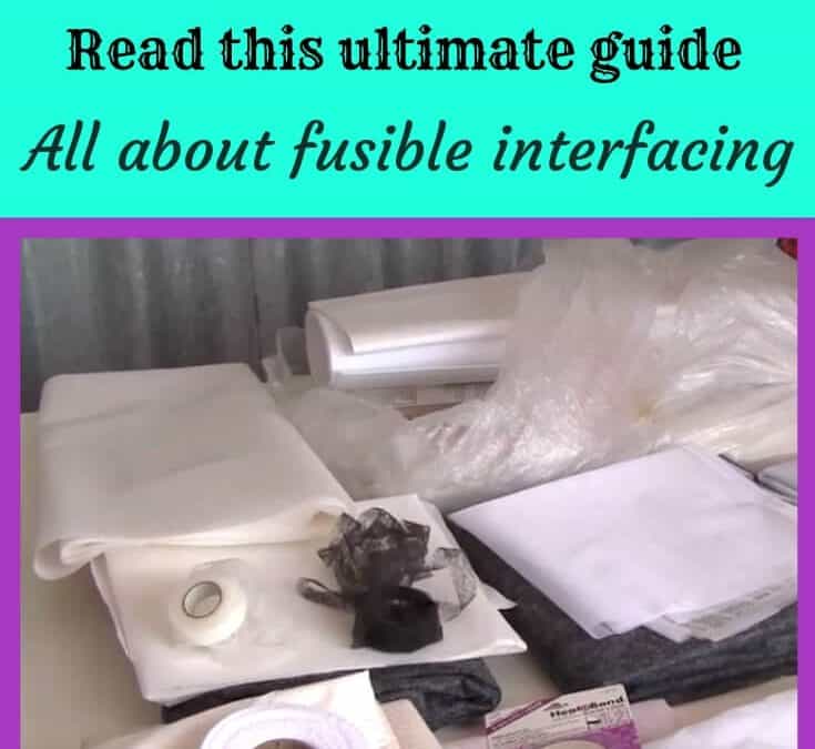 How to fuse interfacing – tips and tricks