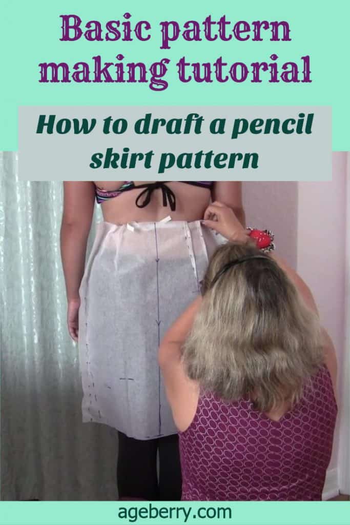 If you want to learn how to sew a pencil skirt with zipper start with basic skirt pattern drafting. In this skirt cutting tutorial I will show you draping method of pattern making. Learn how to cut and sew a skirt and check out my video on how to sew a pencil skirt youtube.