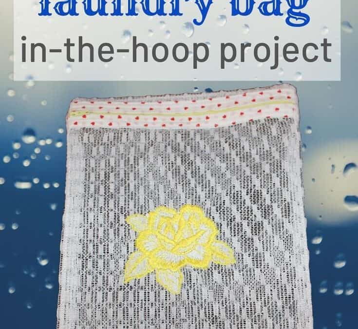 DIY mesh bag / video sewing tutorial / in the hoop projects