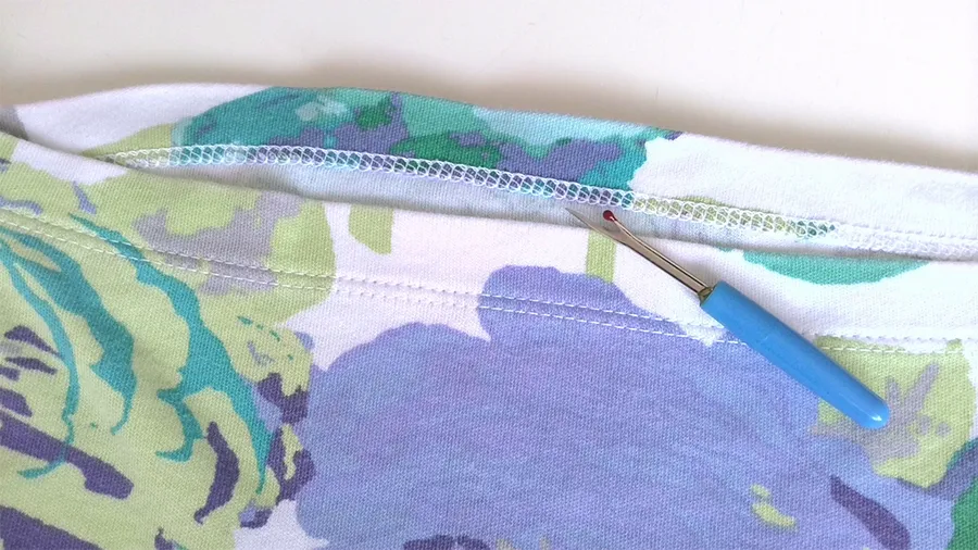 coverstitch hem how to rip