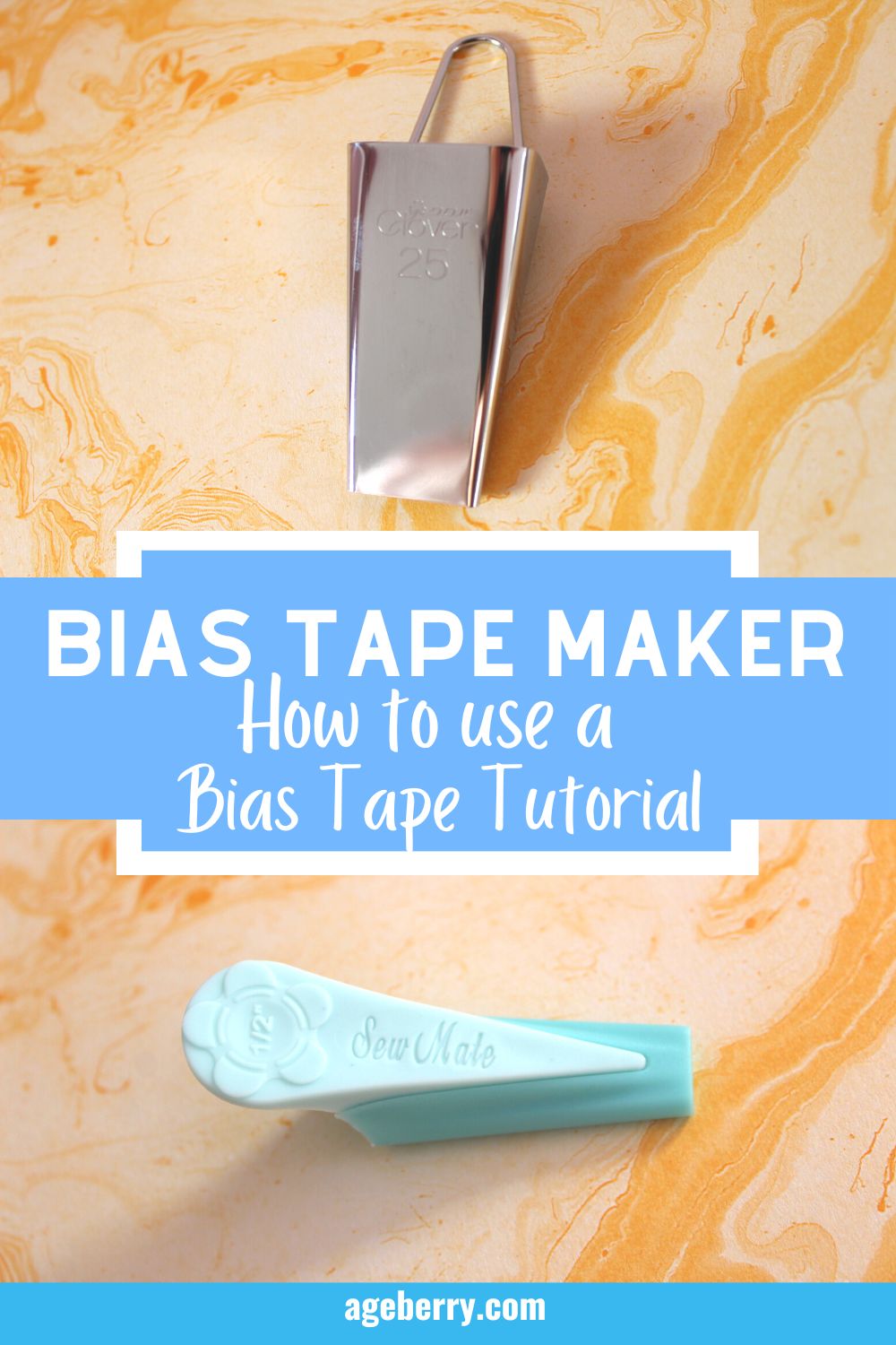 DIY How to Make BIAS BINDING or BIAS TAPE // TUTORIAL 