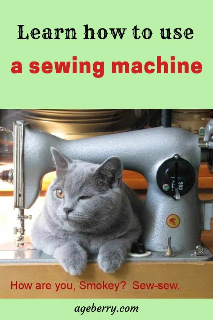 how to use a sewing machine video sewing tutorial pin for Pinterest