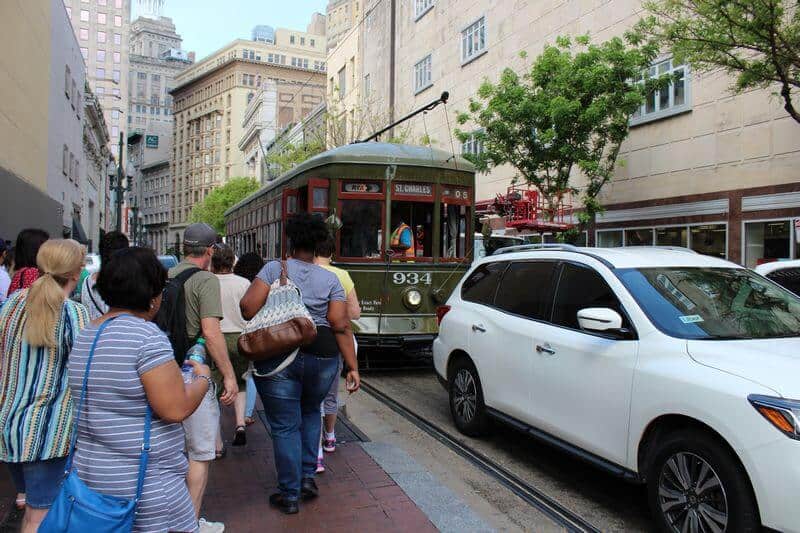 Street car in New Orleans