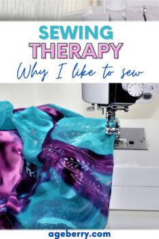 Sewing therapy Why I like to sew