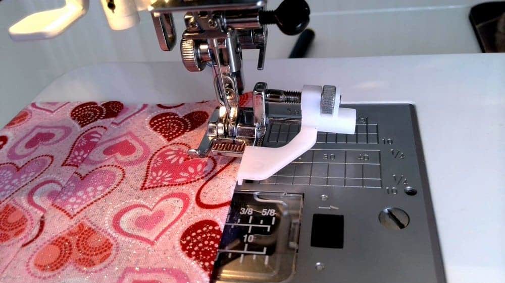 how to sew straight using a special presser foot