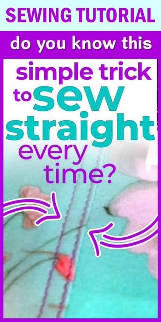 tips for sewing straight