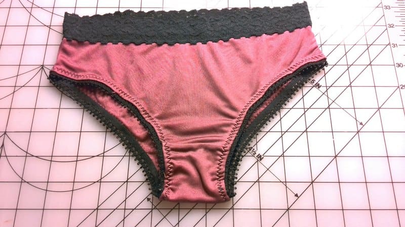 How to sew underwear tutorial