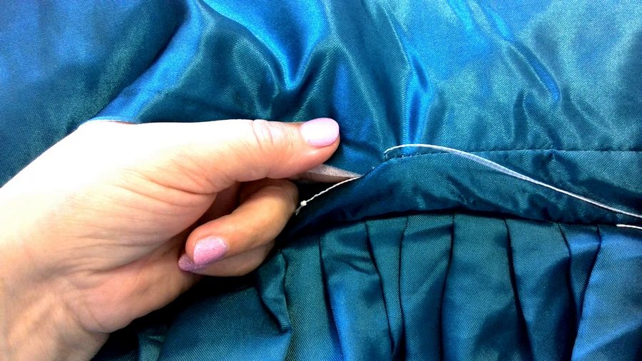 sewing a hidden stitch