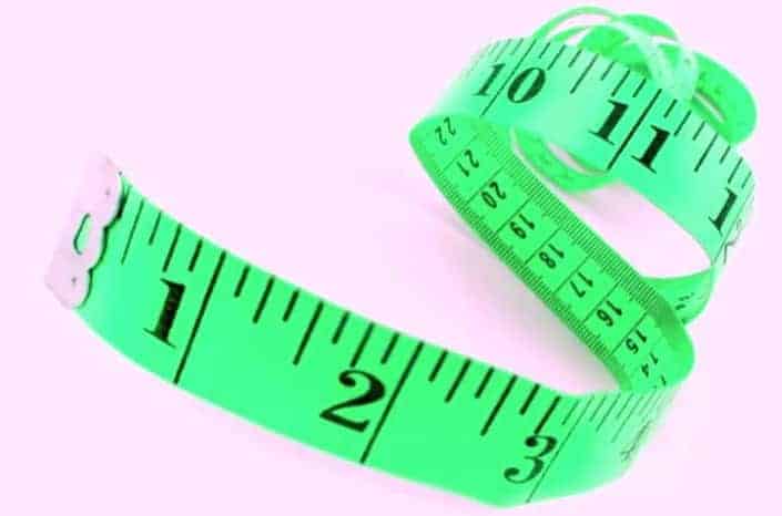 Tailor Measuring Tape with both inch and metric