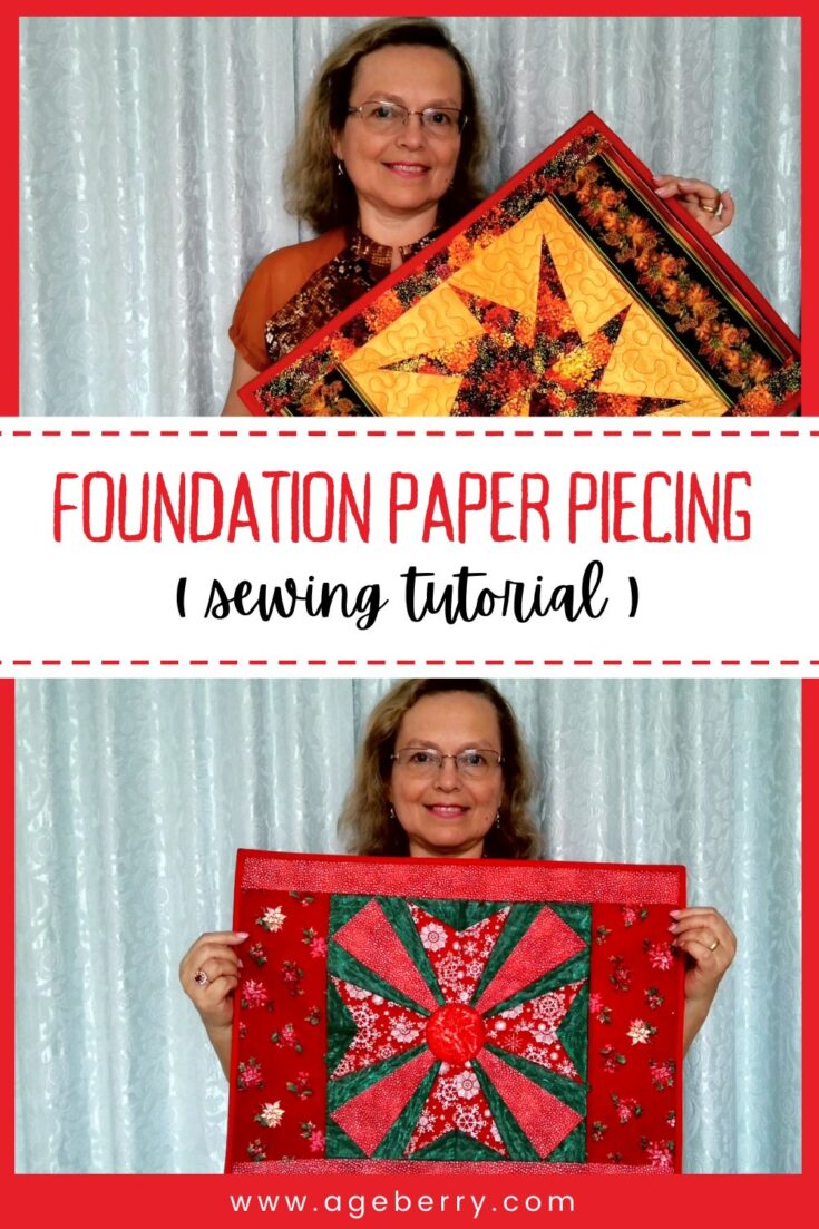 Foundation Paper Piecing Tutorial 