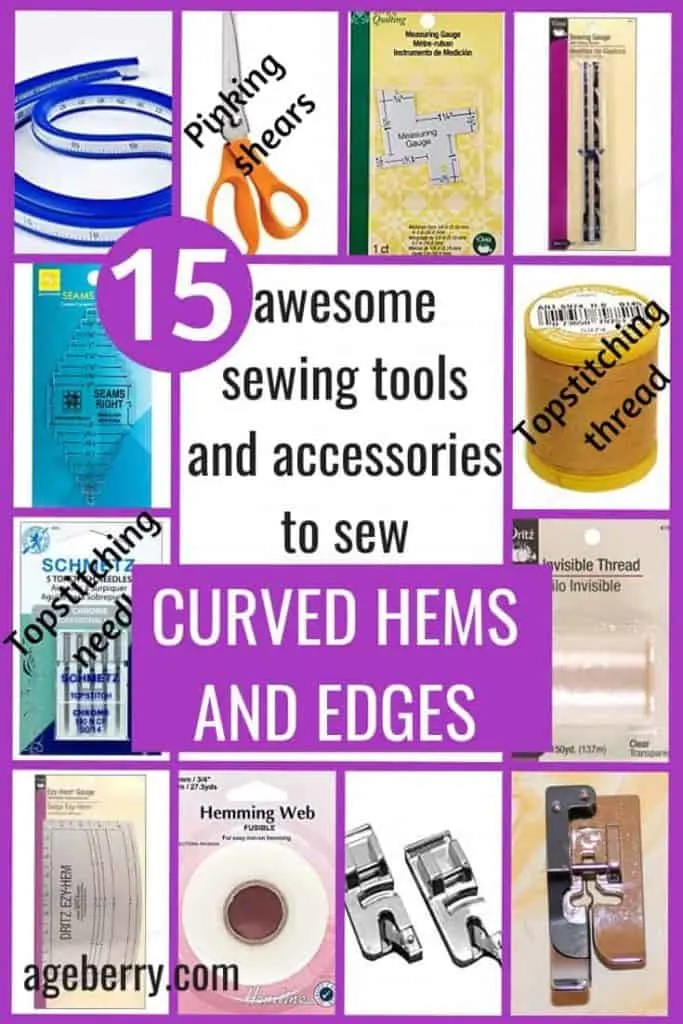 15 Hemming Tools For Sewing Curved Hems and Edges Easier