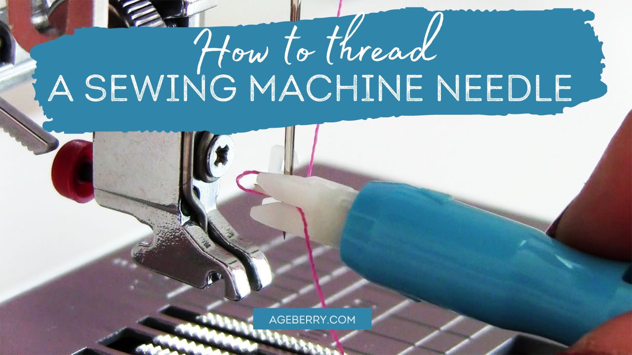 Easy way to thread a needle (With and without a needle threader) - SewGuide