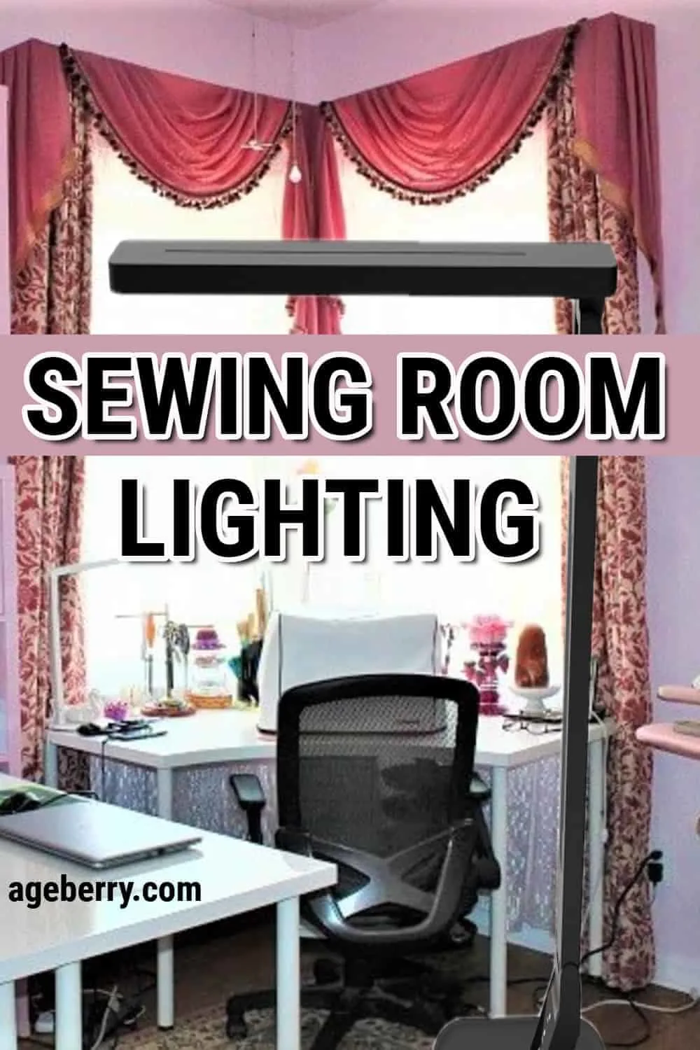 Sewing room lighting ideas