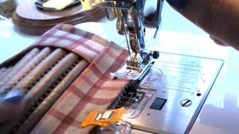 How to sew a non-slip foot pedal pad for a sewing machine or a