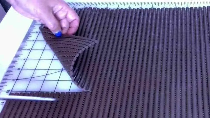 How to make a non slip sewing machine pedal mat! 