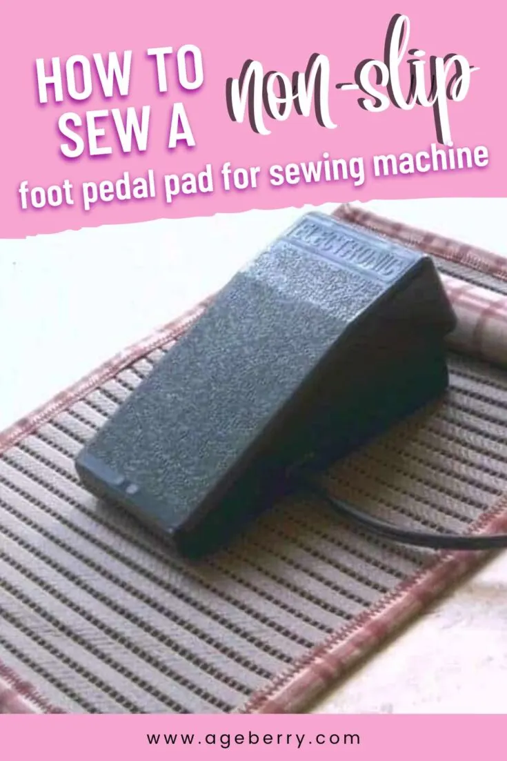 New Tutorial: Sewing Machine Foot Pedal Non-Slip Pad - Crafty Gemini  Creates