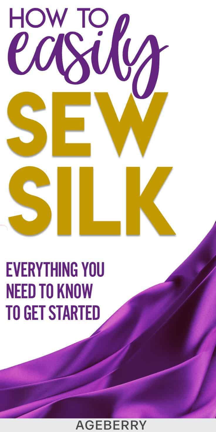 how to sew silk fabric