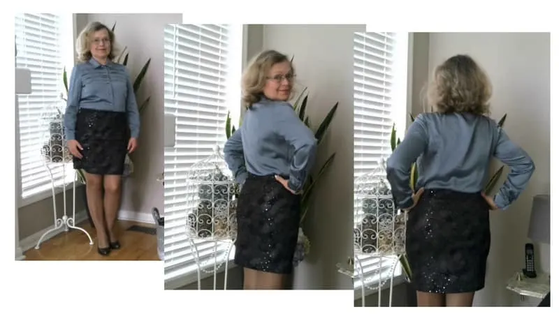 How to sew a simple skirt a knit pencil skirt pattern and tutorial