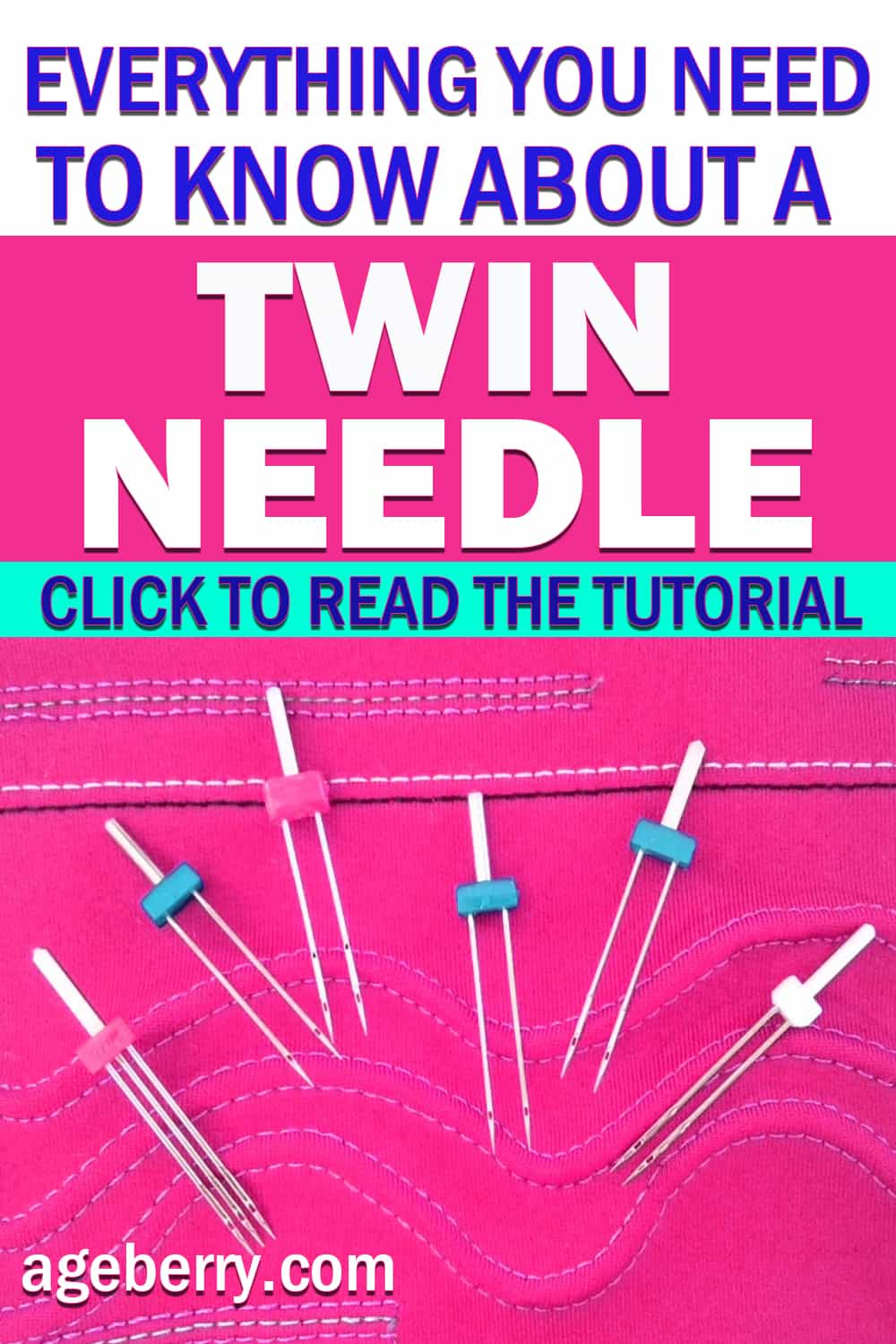 How to Thread a Twin Needle 